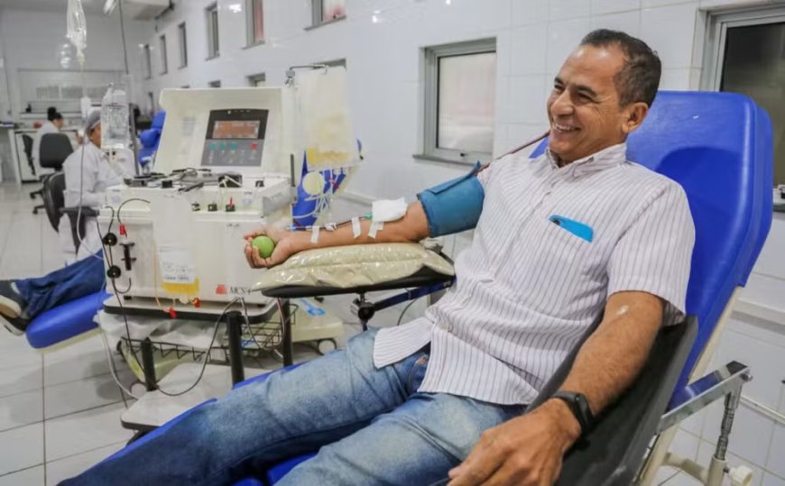 Servidor Público Realiza Mais de 100 Doações de Sangue e Se Torna Recordista em RO