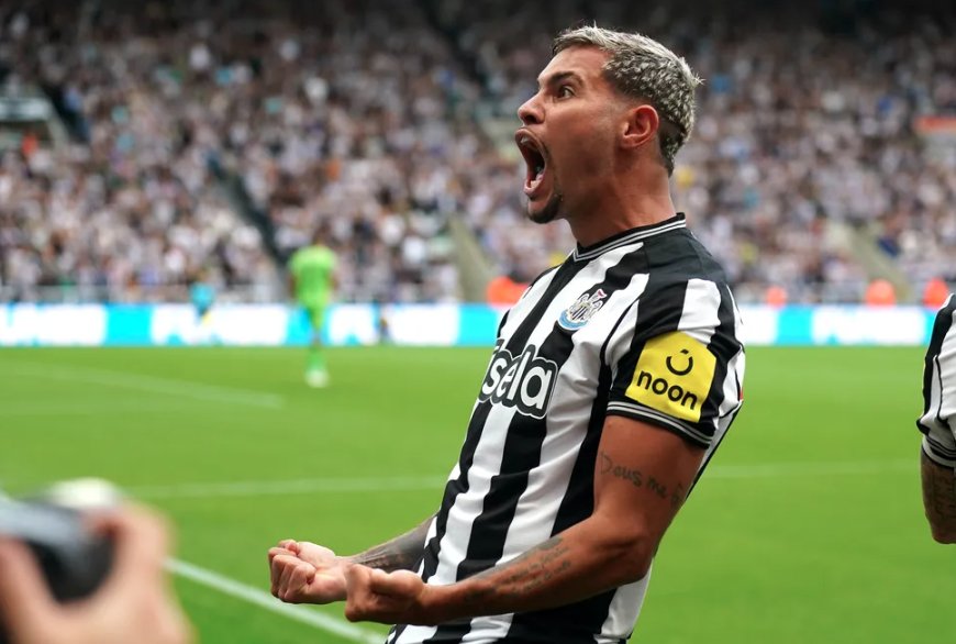 Bruno Guimarães decide, Newcastle vence West Ham e sobe para o 6º lugar da Premier League