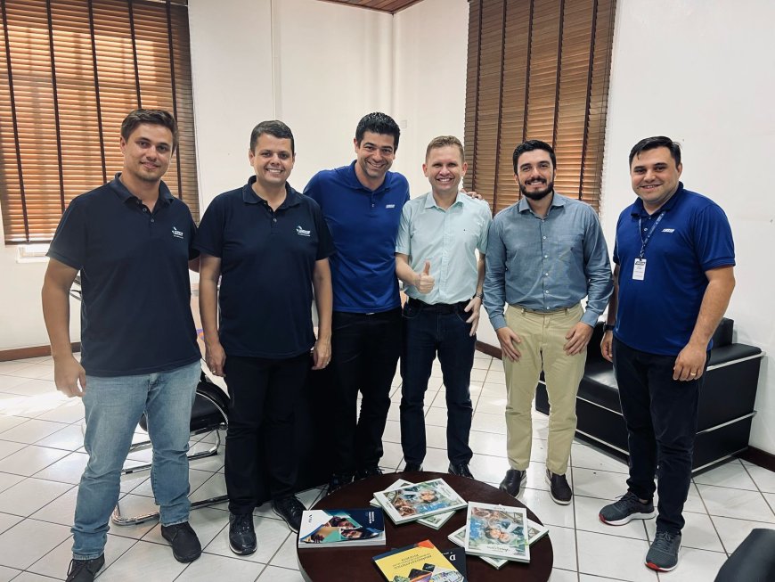 PARCERIA PROMOVIDA PELO VEREADOR PASTOR BRUNO LUCIANO FORTALECE LAÇOS ENTRE PREFEITURA E GAZIN COM INVESTIMENTO DE R$ 15 MILHÕES