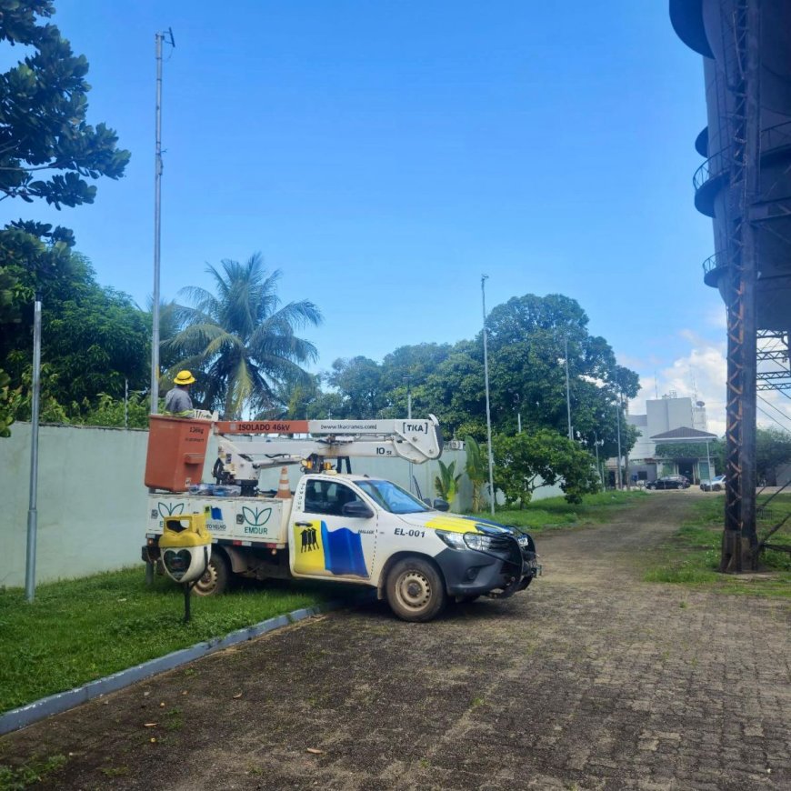 Prefeitura utiliza iluminação especial em pontos culturais da cidade em alusão ao Maio Amarelo