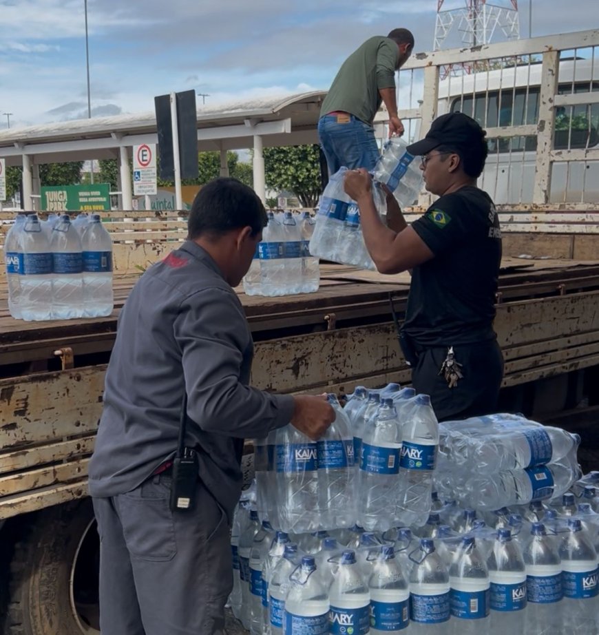 Porto Velho Shopping entrega 7 toneladas em doações para famílias afetadas pelas enchentes no Baixo Madeira