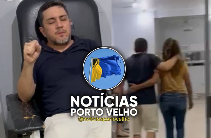 URGENTE: Vereador é levado às pressas para UPA após suspeita de AVC em Porto Velho