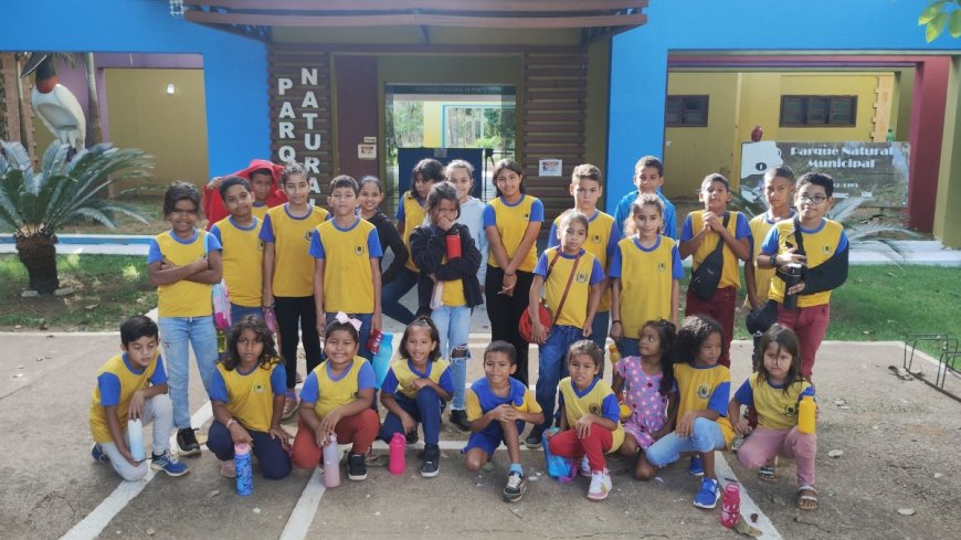 Alunos vivenciam práticas de preservação no Parque Natural de Porto Velho