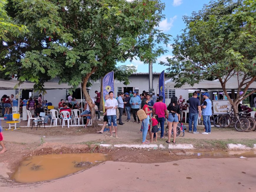 3ª edição do projeto Vem com a Prefeitura leva atendimentos gratuitos aos moradores do residencial Cristal da Calama