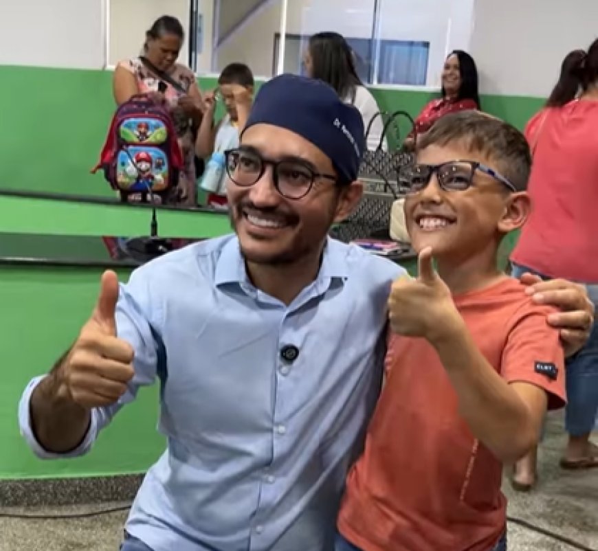 População é convidada para entrega de óculos do projeto “Enxergando com Amor” em Porto Velho