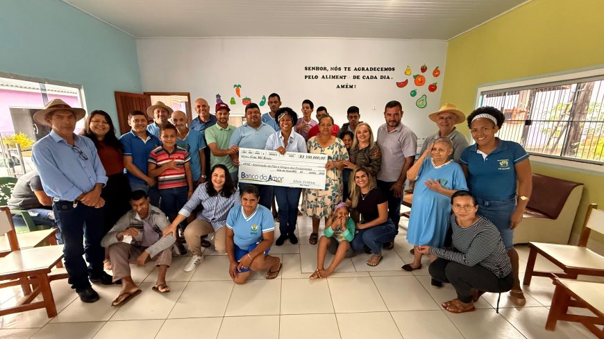 Apae de Vale do Anari recebe R$ 100 mil de emenda da deputada federal Sílvia Cristina