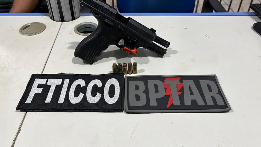 Três membros do CV são presos com arma roubada de policial e planejando atentado em condomínio