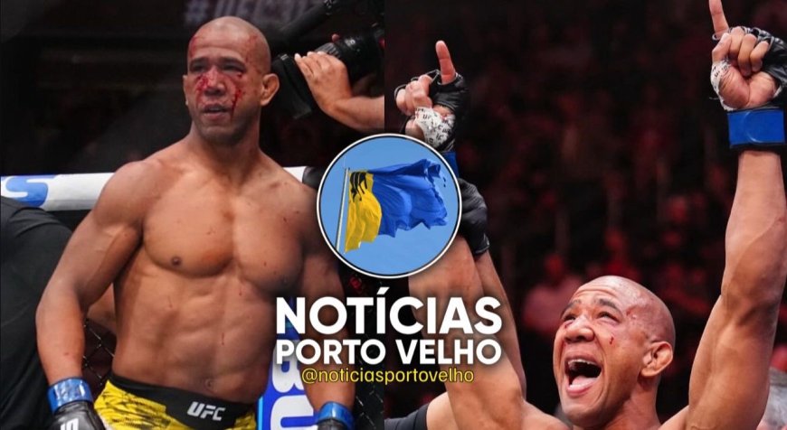 Lutador de Porto Velho, Gregory “Robocop” Rodrigues, vence com nocaute brutal no UFC nos EUA