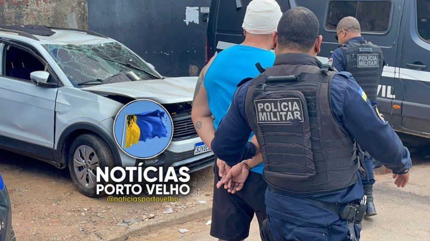Personal trainer é preso após ameaçar matar esposa policial e filhos em Porto Velho