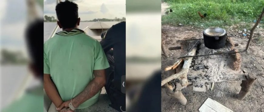 Padrasto é preso após jogar mingau quente em enteada de 6 anos na zona rural