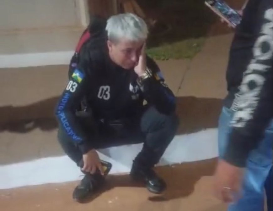 VÍDEO - Motoboys se reúnem em frente a condomínio na Zona Leste de Porto Velho após colega ser agredido durante entrega