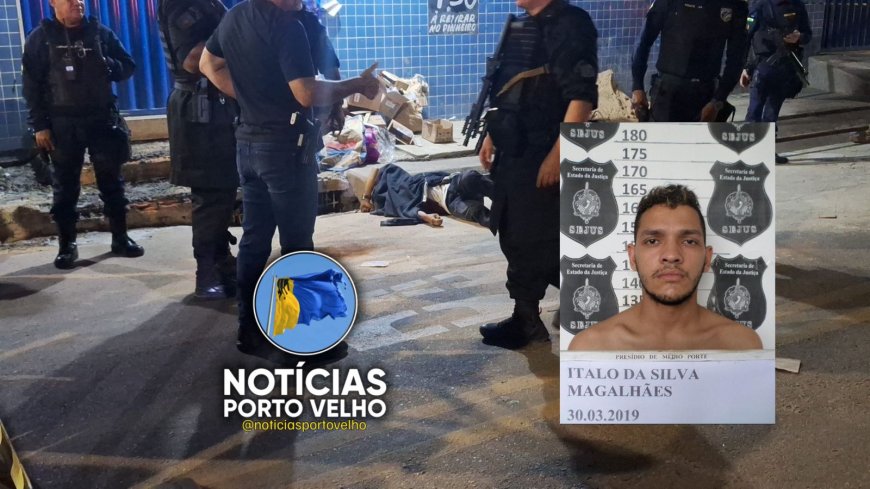 Jovem de 28 anos é executado a tiros na zona leste de Porto Velho