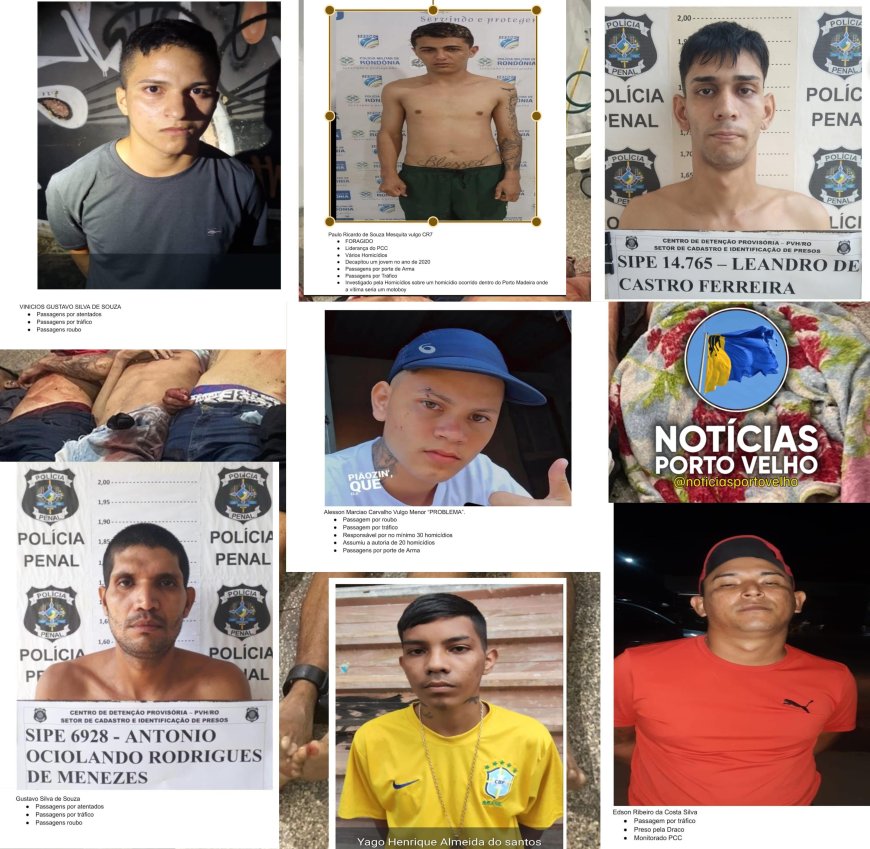 Polícia identifica suspeitos mortos em confronto na região central de Porto Velho