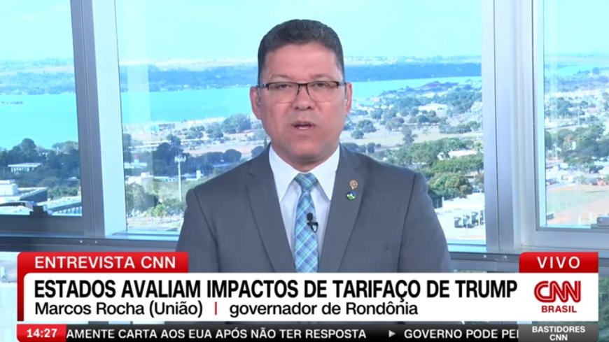 Marcos Rocha admite à CNN que Bolsonaro não é mais seu apoiador em Rondônia