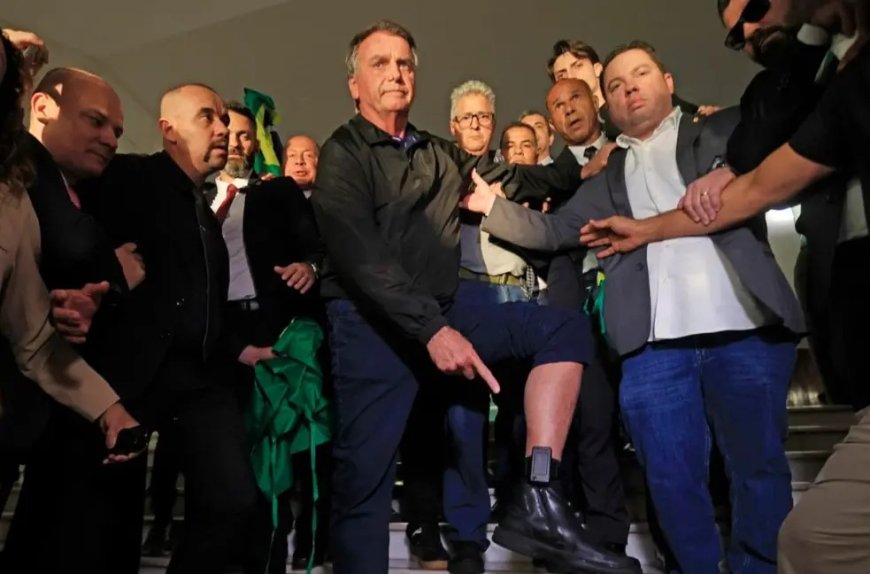 Bolsonaro descumpre ordem de Moraes, dá entrevista com tornozeleira e já pode ser preso