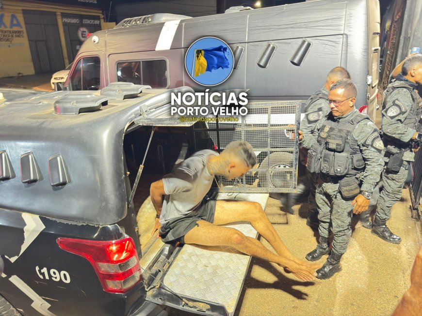 Foragido da justiça é preso após abordagem da polícia Militar em Porto Velho