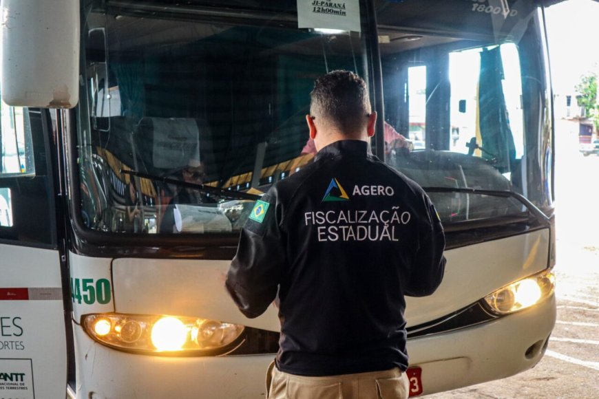 Governo de Rondônia reforça fiscalização e garante segurança no transporte intermunicipal em Porto Velho