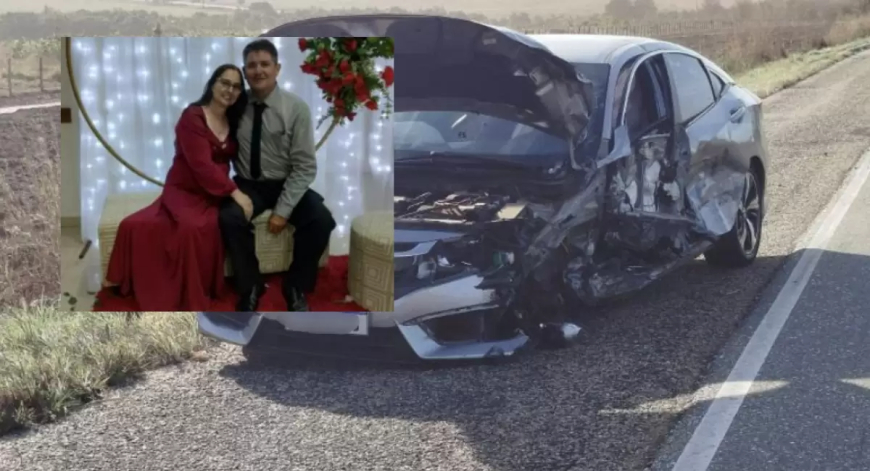 CASAL RONDONIENSE MORRE EM GRAVE ACIDENTE NA BR-070, ENTRE GOIÁS E MATO GROSSO