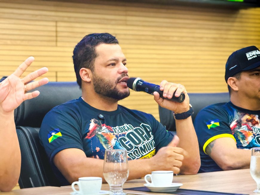 Deputado Edevaldo Neves lança a Copa do Mundo de Várzea de Rondônia com premiação recorde