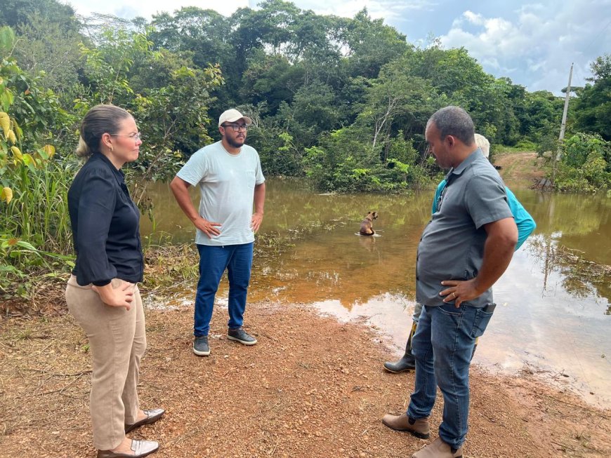 Pedido da vereadora Sofia Andrade é atendido e ponte no Ramal Bom Jesus é reconstruída