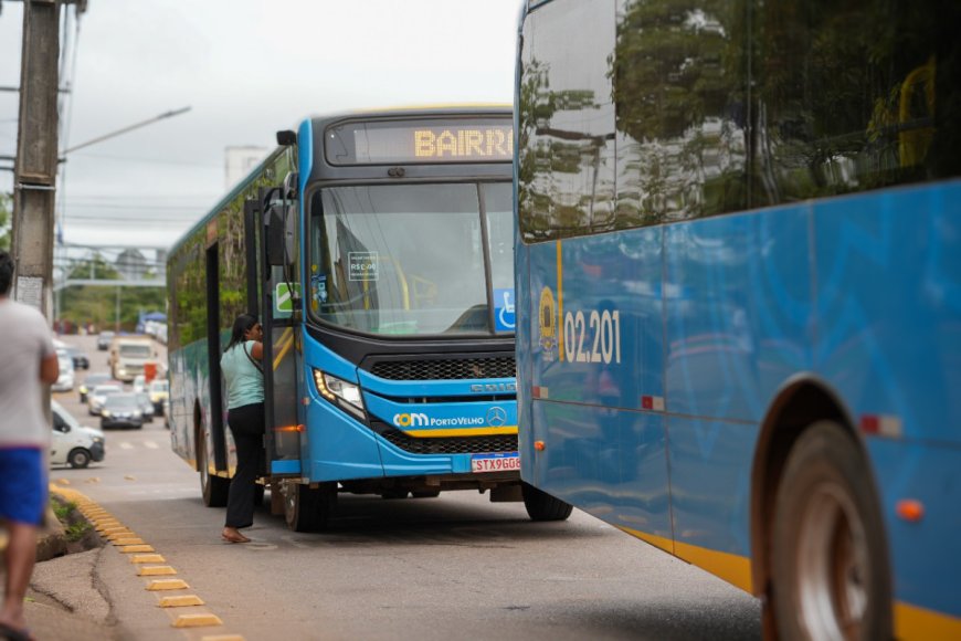 Redução em 50% na tarifa do transporte coletivo de Porto Velho segue gerando benefícios para a população