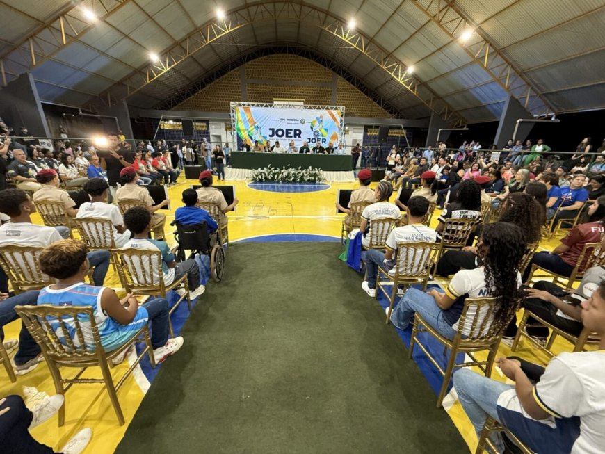 Cerimônia de abertura da fase estadual juvenil dos Jogos Escolares 2025 acontece neste sábado, 2, em Ji-Paraná