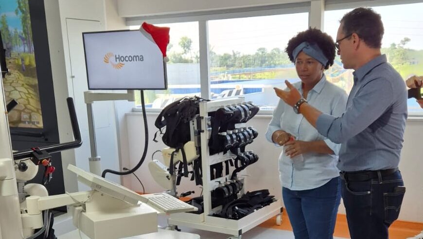 Deputada Sílvia Cristina apresenta trabalho do Centro de Reabilitação ao vice-governador Sérgio Gonçalves