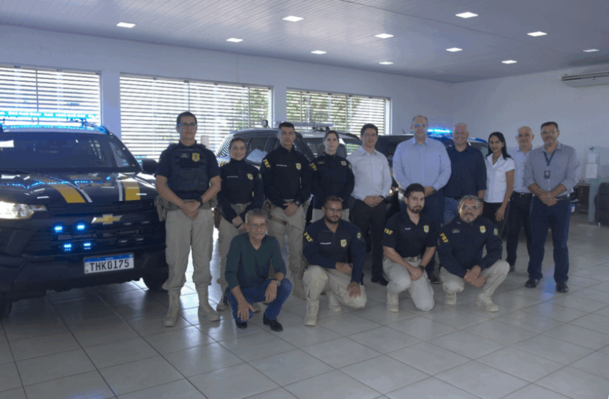 Mais segurança: Nova 364 entrega novas viaturas à PRF de Rondônia