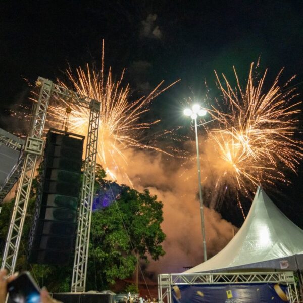 Queima de fogos de oito minutos marcará a virada em Porto Velho