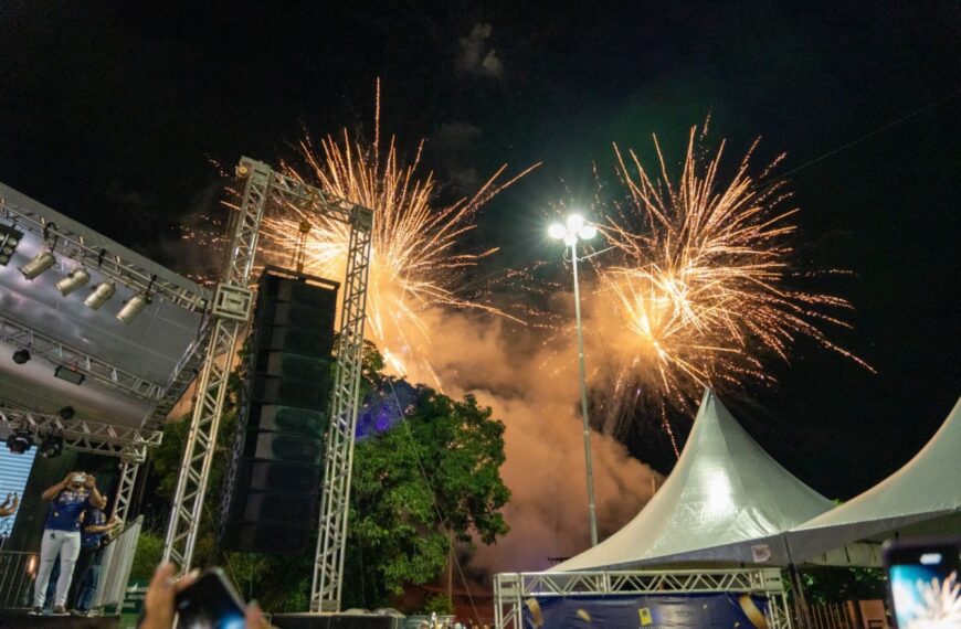 Queima de fogos de oito minutos marcará a virada em Porto Velho