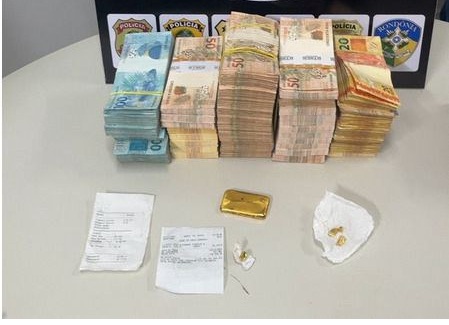 FICCO prende homem com R$ 245 mil em espécie e ouro sem origem em Porto Velho