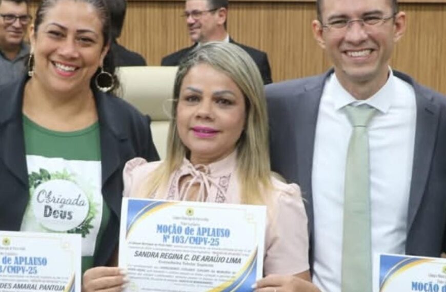 Moção de Aplausos Reconhece Trabalho&hellip;