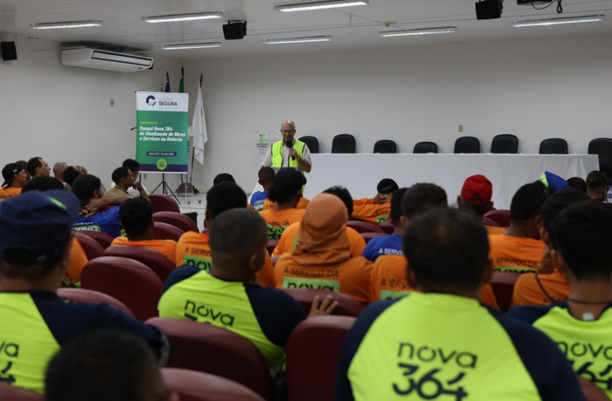 Sinalização viária em obras na&hellip;