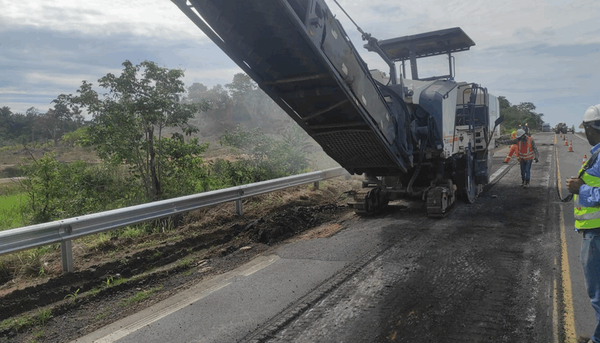 Trechos da BR-364 contam com “Pare e Siga” para obras de revitalização