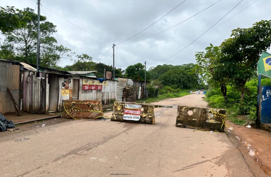 Prefeitura volta a isolar área&hellip;