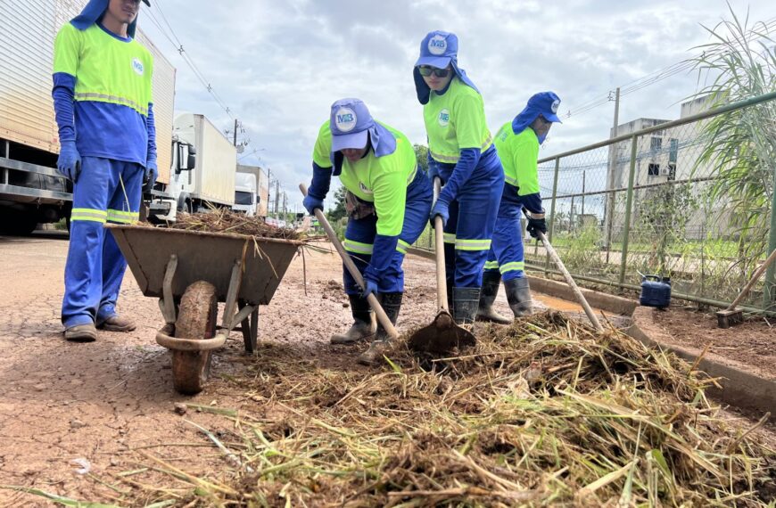 Residencial Morar Melhor recebe grande ação de limpeza e revitalização