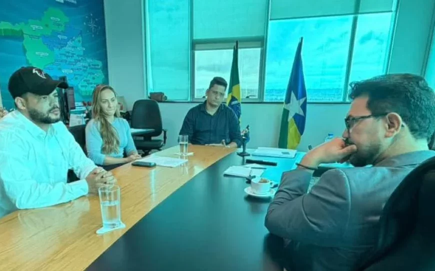 Deputado Edevaldo Neves participa de reunião na Casa Civil e discute progressão de carreira dos policiais penais em Rondônia