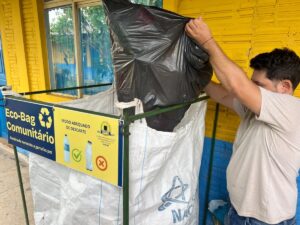 Ecobags para coleta de garrafas PET são doadas&hellip;