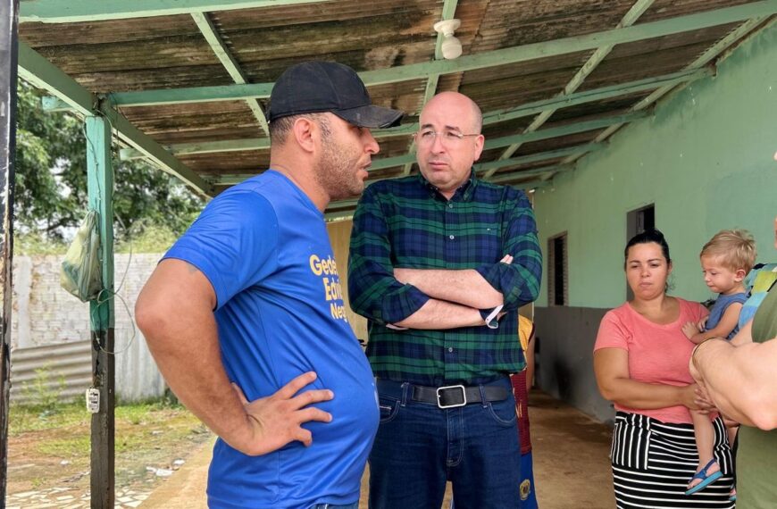 Vereador Gedeão Negreiros realiza visita técnica ao bairro Porto Cristo e constata problemas de alagamento