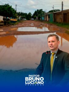 Vereador pastor Bruno Luciano solicita recuperação de via&hellip;