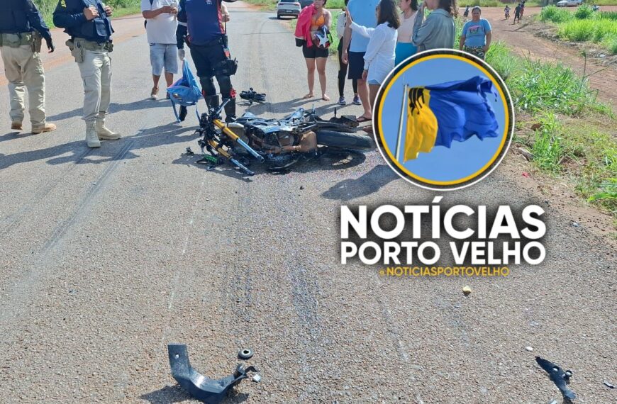 Mulher morre após batida frontal na BR-364 na entrada de Porto Velho