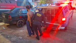 APENADO É PRESO APÓS AGREDIR IRMÃ COM CHUTES&hellip;