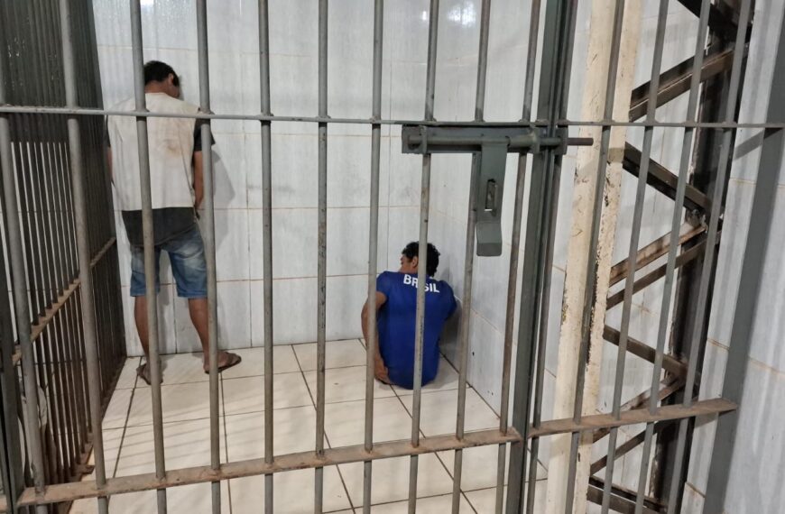 DUPLA É PRESA APÓS FURTAR CARNES DE RESTAURANTE NA ZONA SUL DE PORTO VELHO.