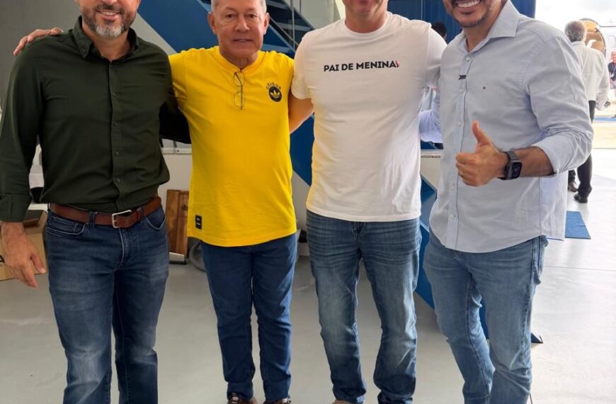 PL mostra força em Rondônia: Chrisóstomo, Marcos Rogério e Flávio Bolsonaro participam de grande ato político em Ji-Paraná