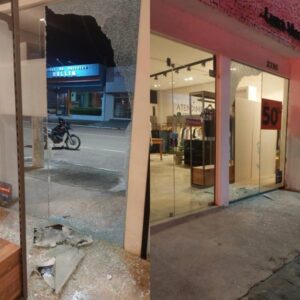LOJA É ARROMBADA DURANTE A MADRUGADA NA AVENIDA&hellip;