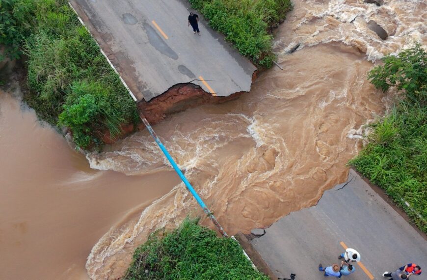 Obra da ponte sobre o igarapé Bate Estaca entra na fase final.