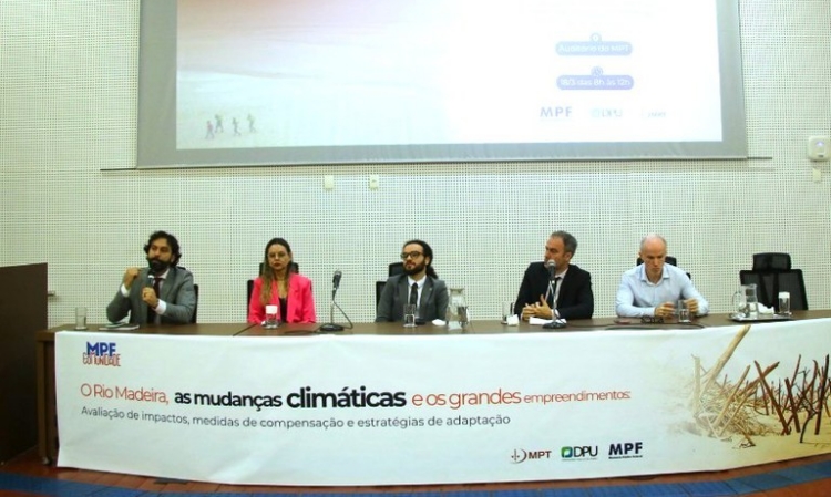 MPF, MPT e DPU discutem impactos climáticos e criação de comitê da bacia do Rio Madeira em Porto Velho