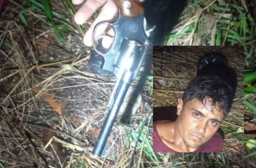 BALEADO: Policial impede fuga de criminoso armado que fazia companheira refém
