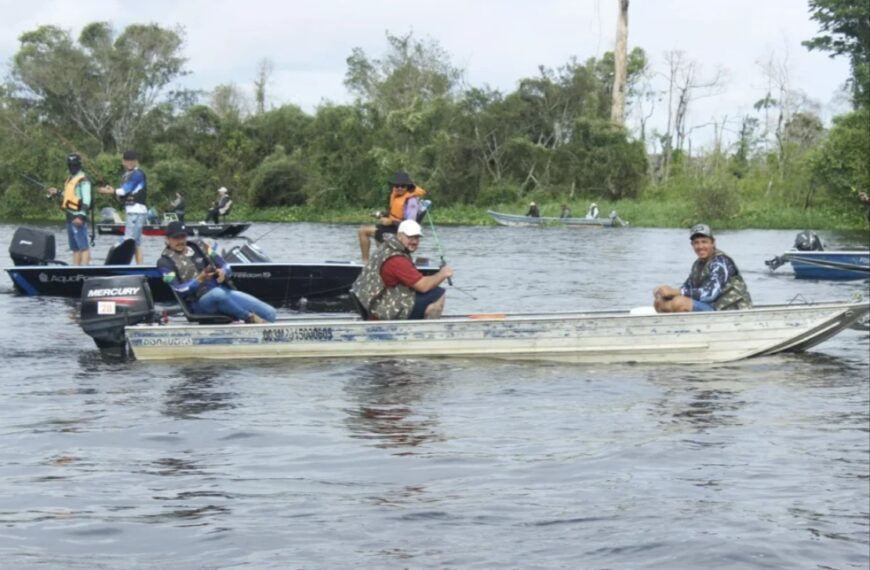 Pimenteiras do Oeste promove o 5º Campeonato de Pesca Esportiva no Rio Guaporé, impulsionando o turismo e a economia local