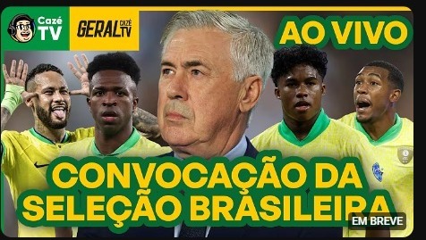 AO VIVO – ÚLTIMA CONVOCAÇÃO DA SELEÇÃO BRASILEIRA ANTES DA COPA